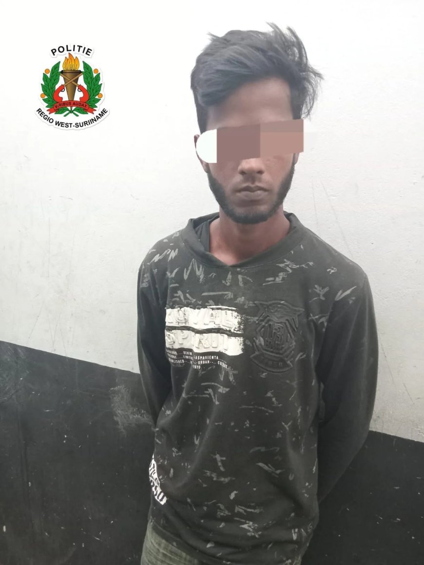 24-jarige notoire inbraak verdachte ‘NIA’ in de kraag gevat door politie Jarikaba