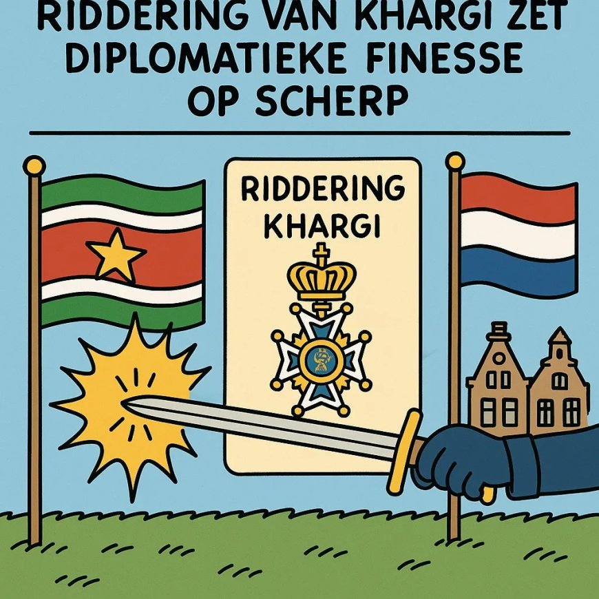 Riddering van Khargi zet diplomatieke finesse op scherp