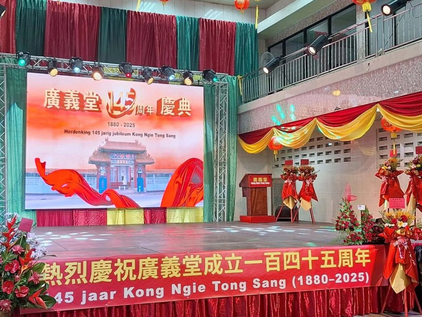 145 Jaar Kong Ngie Tong Sang: Een pijler van Suriname