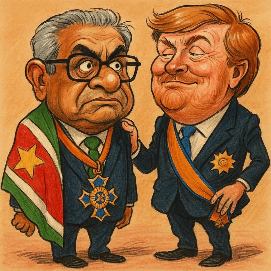 Een ridder, twee landen en een diplomatiek oogrolmoment