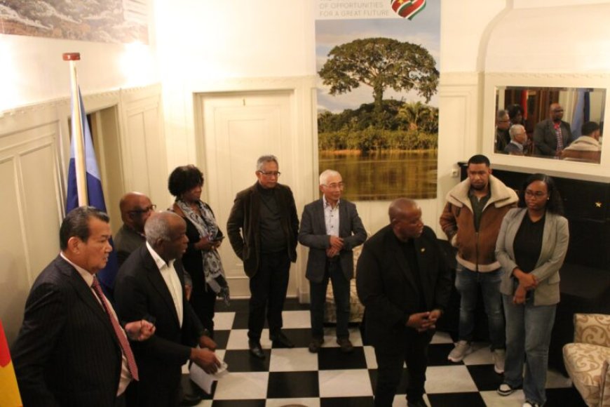 Ambassadeur Ricardo Panka start werkzaamheden op Surinaamse ambassade in Den Haag