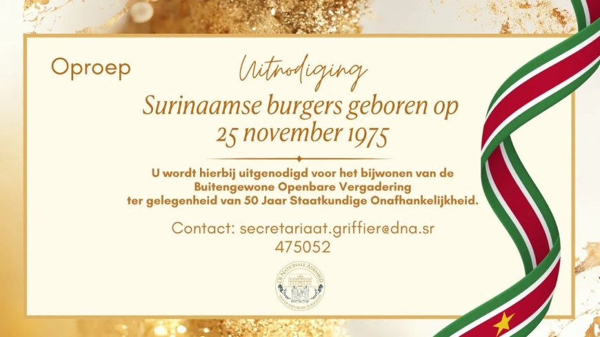Oproep voor een gouden generatie
