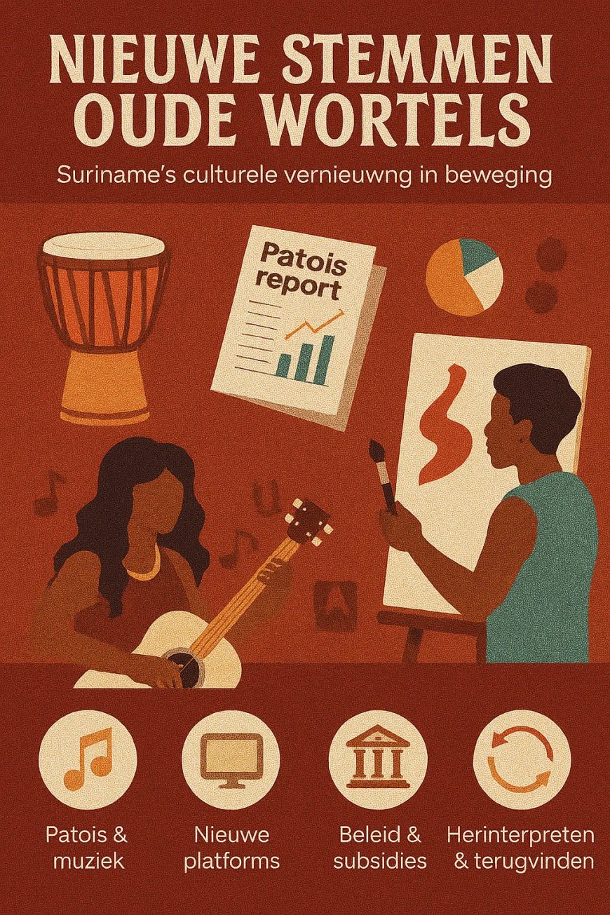 Nieuwe stemmen, oude wortels: Suriname’s culturele vernieuwing in beweging