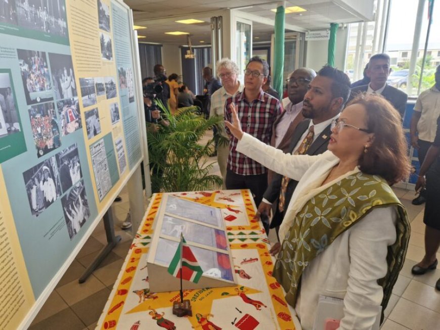 Nationaal Archief Suriname opent bijzondere expositie over 50-jarige geschiedenis Suriname
