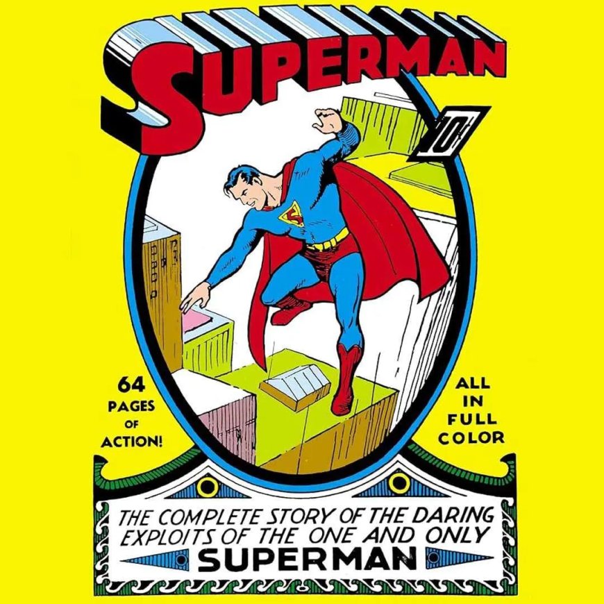 Superman-stripboek geveild voor recordbedrag