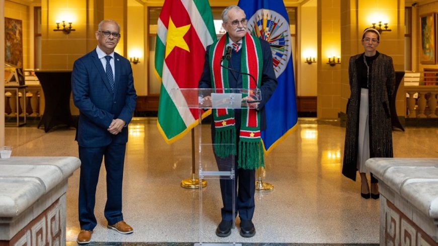 Surinaamse ambassade in Washington opent Nassy-expo ter ere van 50 jaar Srefidensi