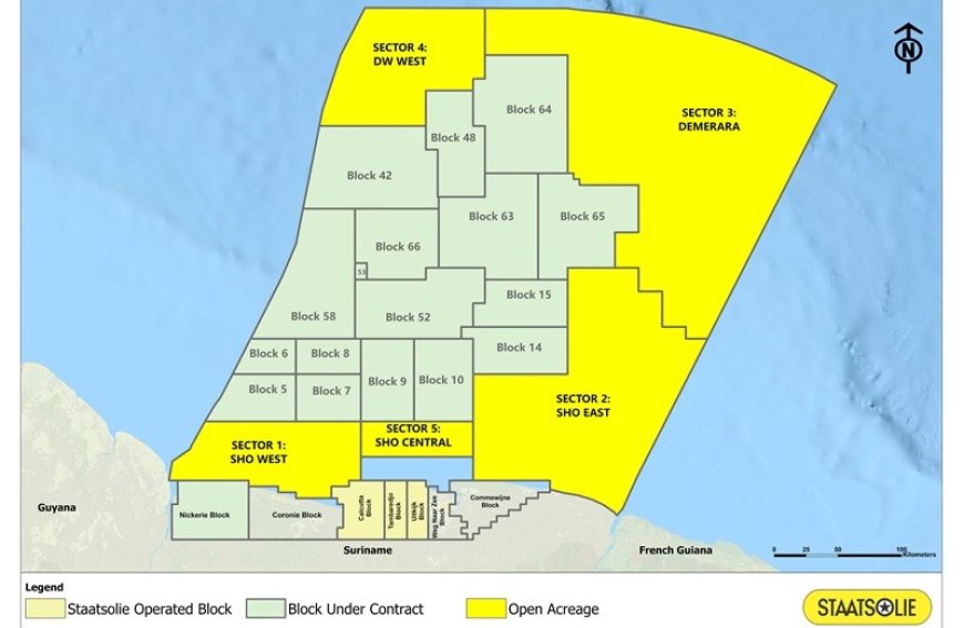 Staatsolie zet offshoregebied wagenwijd open voor nieuwe exploratie