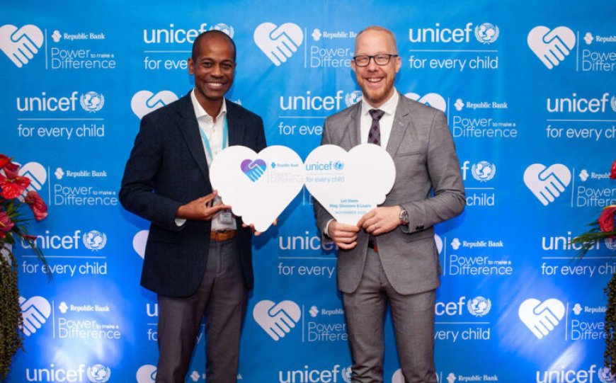 Republic Bank en UNICEF versterken vroege kinderontwikkeling in Suriname