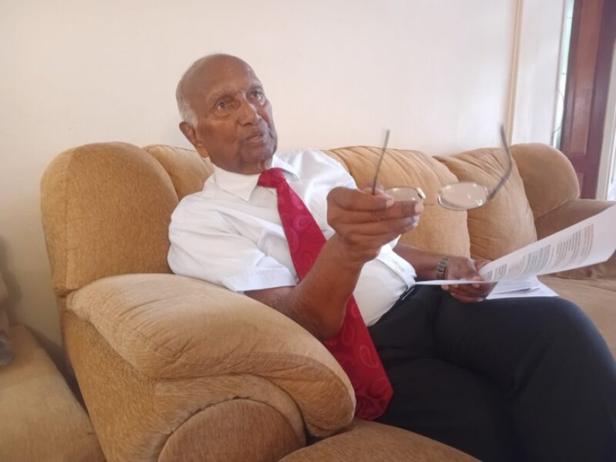 Ram Sardjoe (90): ‘We hebben alle reden om feest te vieren’