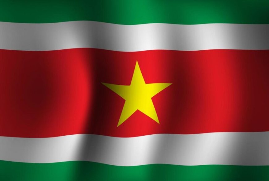 Chaotische toestanden rond de keuze van de vlag van Suriname