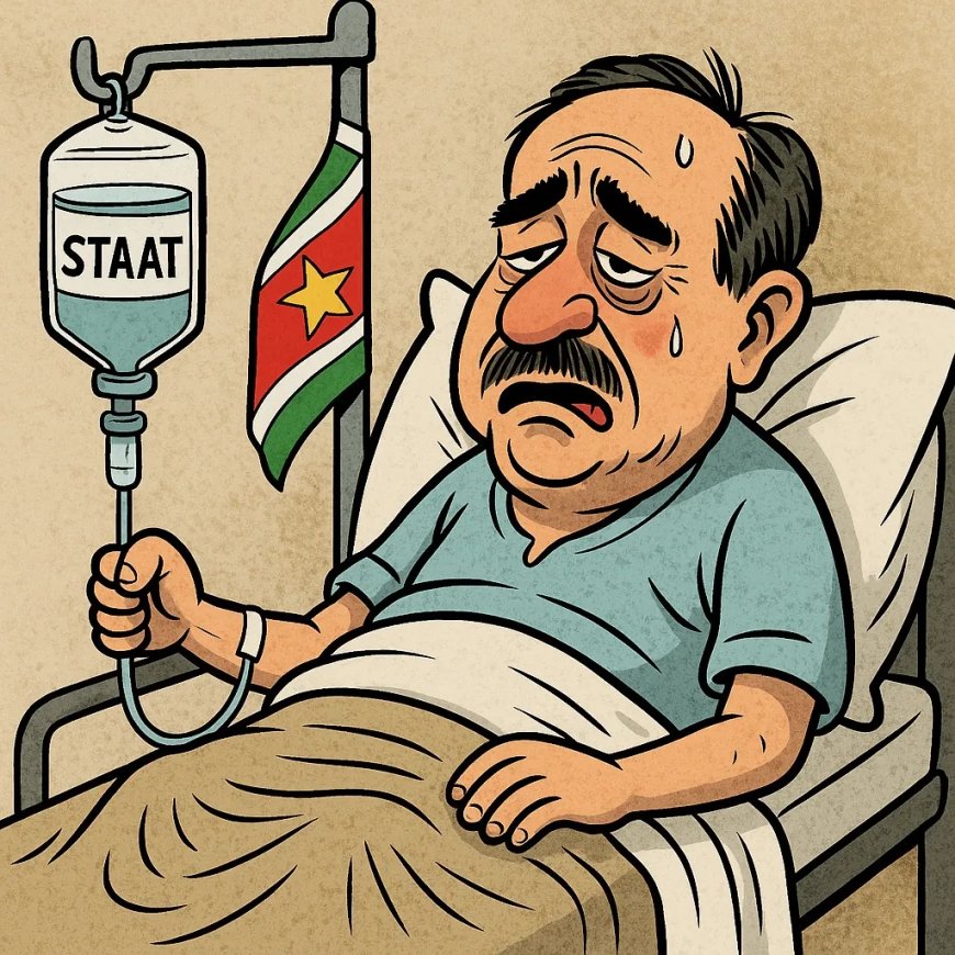 Politici vluchten voor de eigen zorg: teken aan de wand voor Suriname