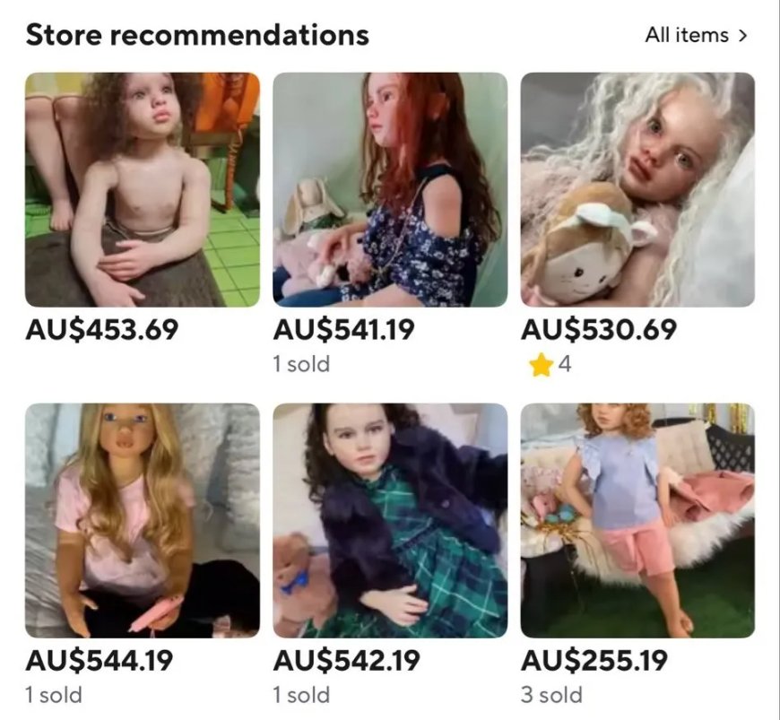 Chinese webwinkel AliExpress verwijdert verkoper van sekspoppen die op kinderen lijken