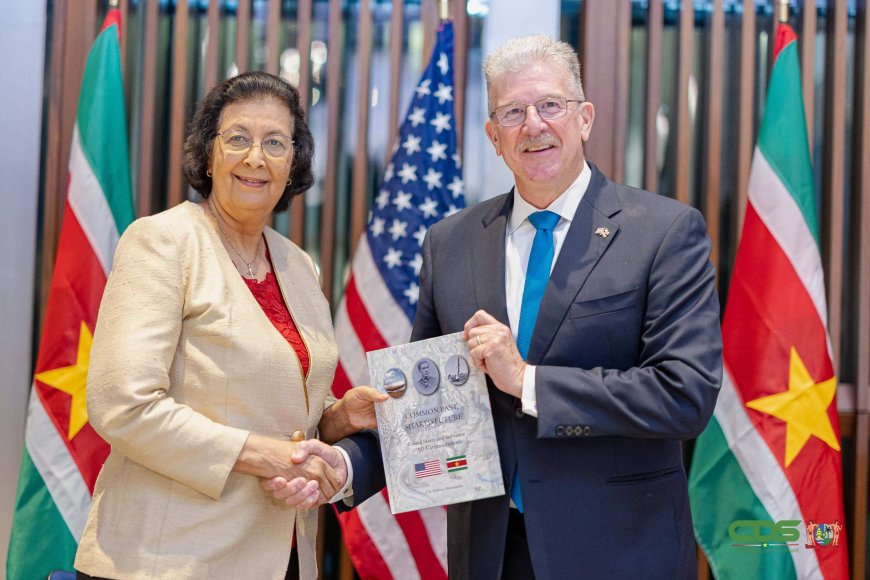 Suriname en VS markeren 50 jaar diplomatieke samenwerking