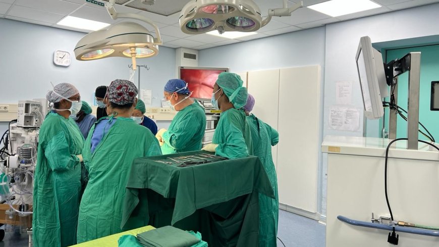 Diakonessenhuis rondt zesde kinderchirurgische darmmissie succesvol af: tien kinderen geopere