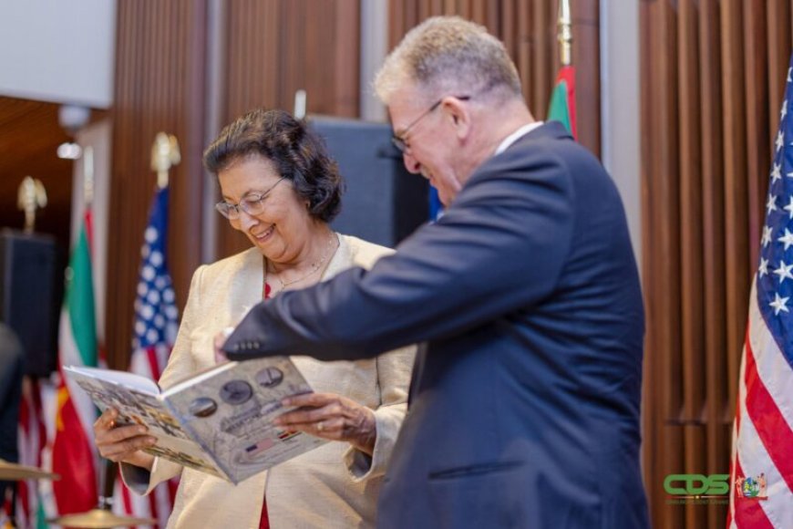 Suriname en VS vieren 50 jaar diplomatieke betrekkingen