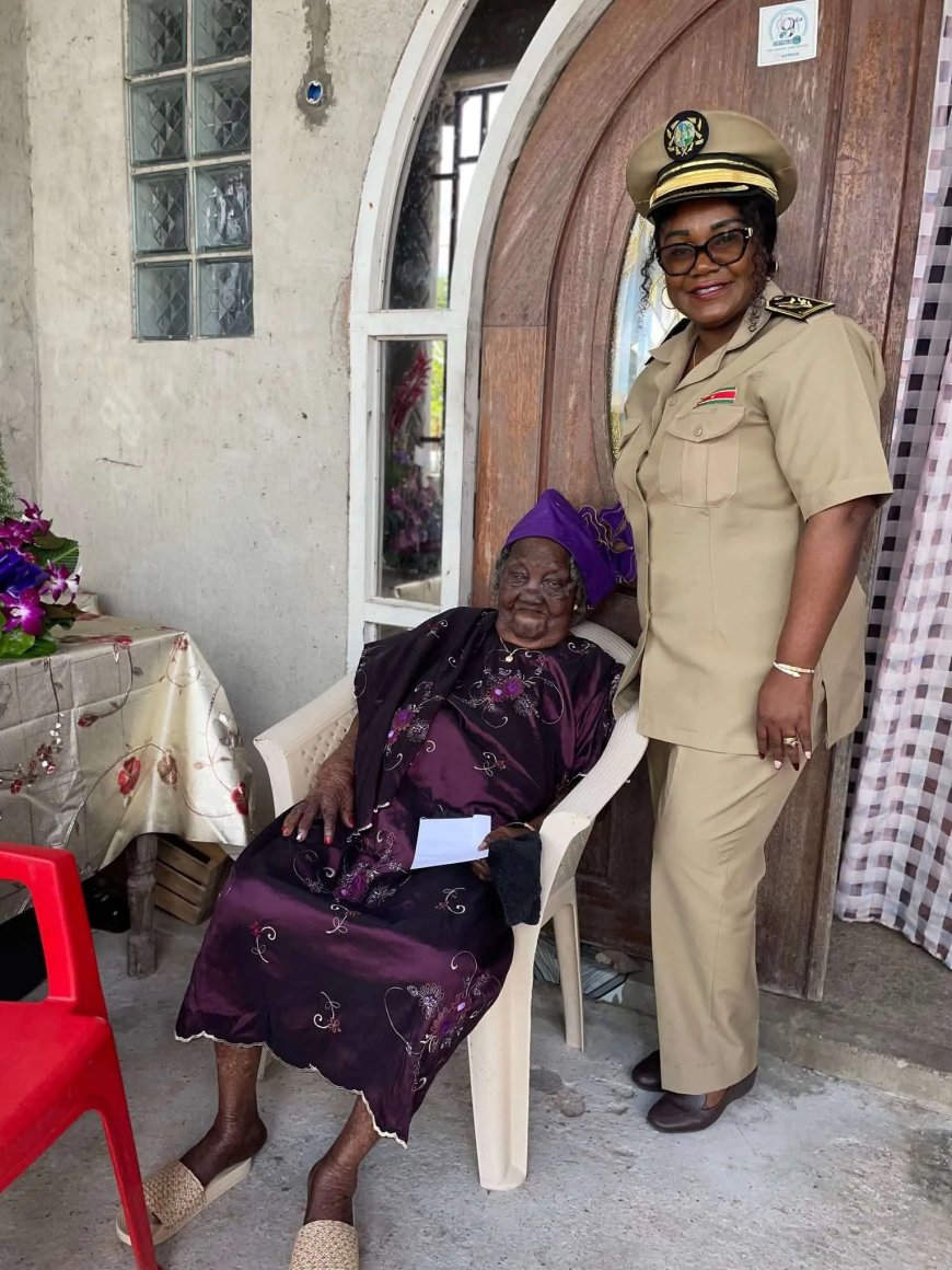 100 jaar levensvreugde voor mevrouw Mamai Misiedjan gevierd