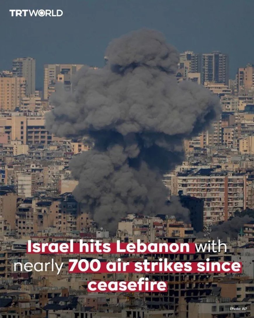 ISRAËL VOERT SINDS WAPENSTILSTAND HUNDREDEN LUCHTAANVALLEN OP LIBANON UIT