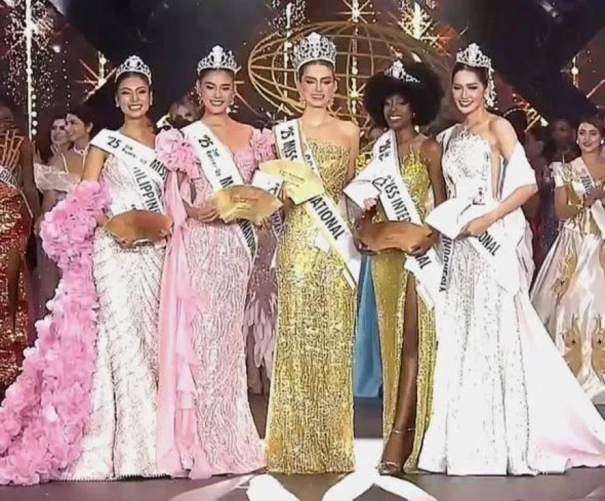 Colombia wint Miss International 2025 in Tokio, Japan