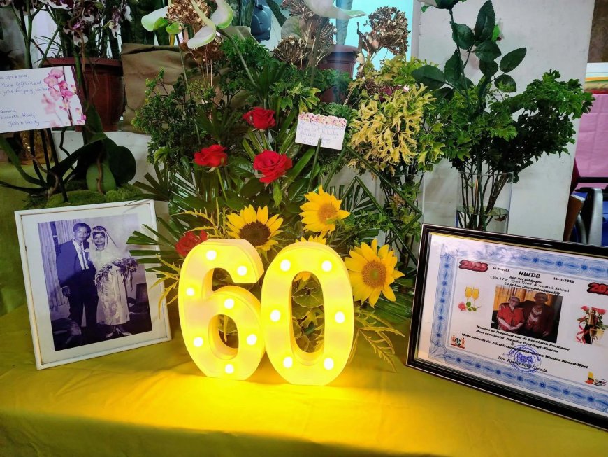 Diamanten huwelijk echtpaar Chin A Fat-Amatali