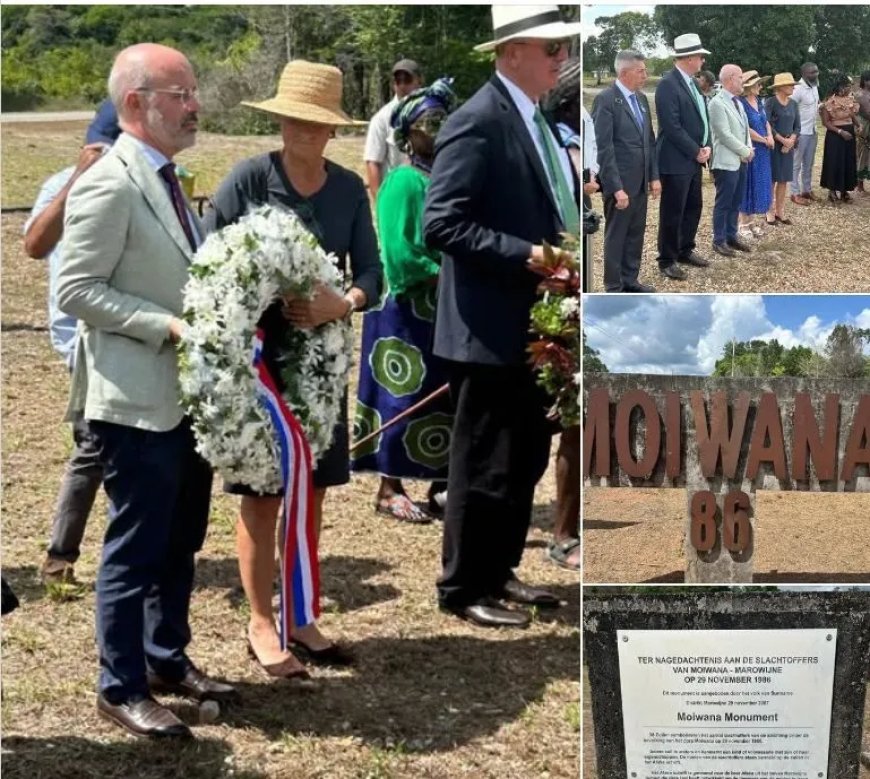 Moiwana herdenkt menselijkheid en gemis aan gerechtigheid