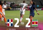 Natio Uma speelt 2–2 tegen Dominicaanse Republiek