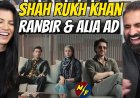 Shah Rukh Khan en Ranbir Kapoor terug in actie in crossover advertentie