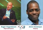 Roger Hogenboom en Alvin Venetiaan vertegenwoordigen sector Industrie in VSB-bestuur