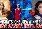 VS wint Miss Cosmo 2025; Filipijnense Chelsea Fernandez is eerste runner-up