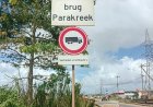 Brug Parakreek uit veiligheidsoverwegingen gesloten voor vrachtverkeer