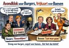 Avondklok voor burgers, vrijkaart voor boeven