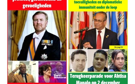 Dagblad Suriname, maandag 1 december 2025