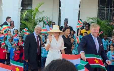 Suriname ontvangt Koningspaar voor historisch bezoek met focus op vernieuwing