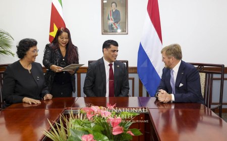 Adhin: staatsbezoek markeert nieuwe mijlpaal in volwassen en gelijkwaardige relatie Suriname-