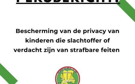 OM: Bescherming privacy kinderen die slachtoffer of verdacht zijn van strafbare feiten