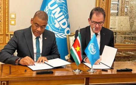 Suriname en UNIDO tekenen vijfjarig partnerschap voor industriële doorbraak