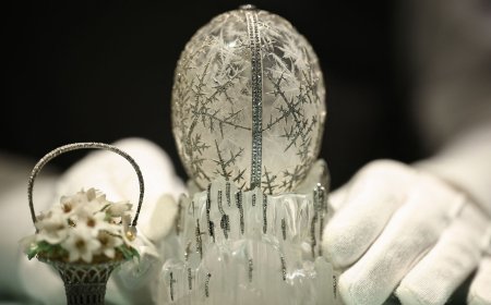 Fabergé-ei voor recordbedrag van 26 miljoen euro geveild