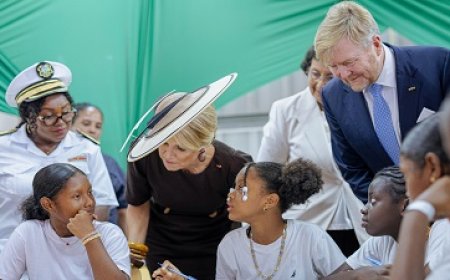 Stibula maakt sociaal buurtwerk bekend bij Koninklijk en presidentieel paar