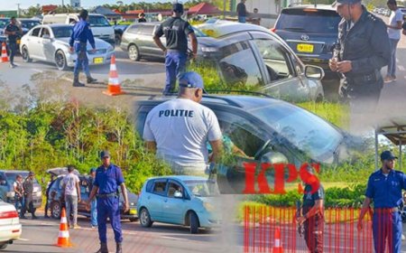 Sterke daling criminaliteit in Paramaribo