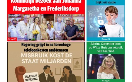 Dagblad Suriname, donderdag 4 december 2025