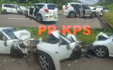 Meerdere gewonden bij zware aanrijding twee auto’s op Wayamboweg