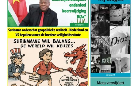 Dagblad Suriname, vrijdag 5 december 2025
