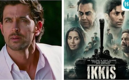 Hrithik Roshan steunt Agastya Nanda in film ‘Ikkis’
