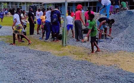 Mulo Brokopondo zelf aan de slag om wateroverlast te voorkomen