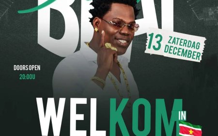 Jackson Blai maakt comeback met welkom show in Anthony Nesty Sporthal