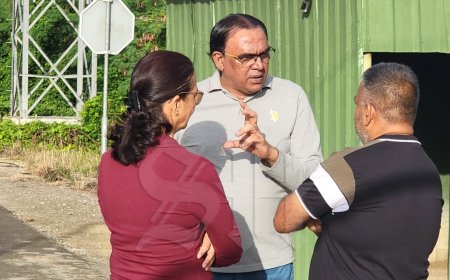 Arbeiders Jarikaba leggen werk neer