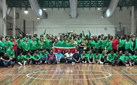 Suriname wint Inter-Guyanese Spelen 2025