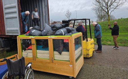 Stichting Vrienden van Suriname stuurt laatste hulpcontainer van 2025 naar zorginstellingen
