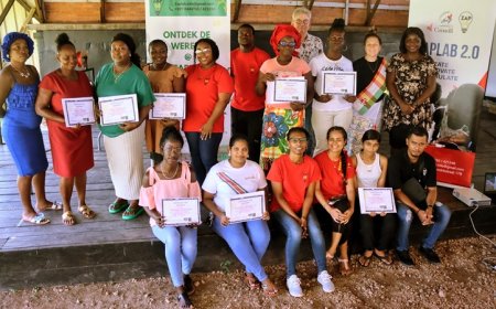 Jongeren Marowijne en Brokopondo combineren technologie en traditie in ZapLab 2.0