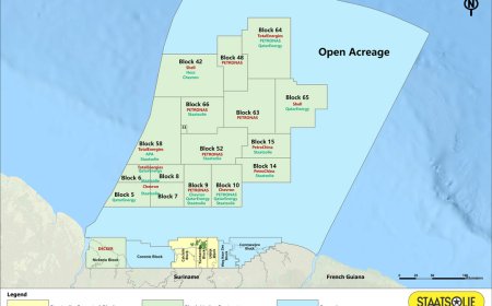 Petronas boort Caiman-1-put in Blok 52 voor Surinaamse kust