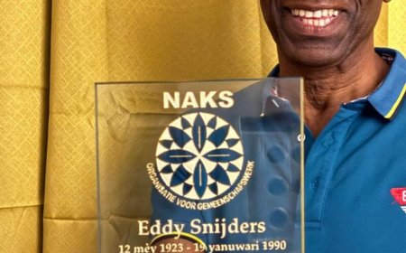 Postume award voor Eddy Snijders